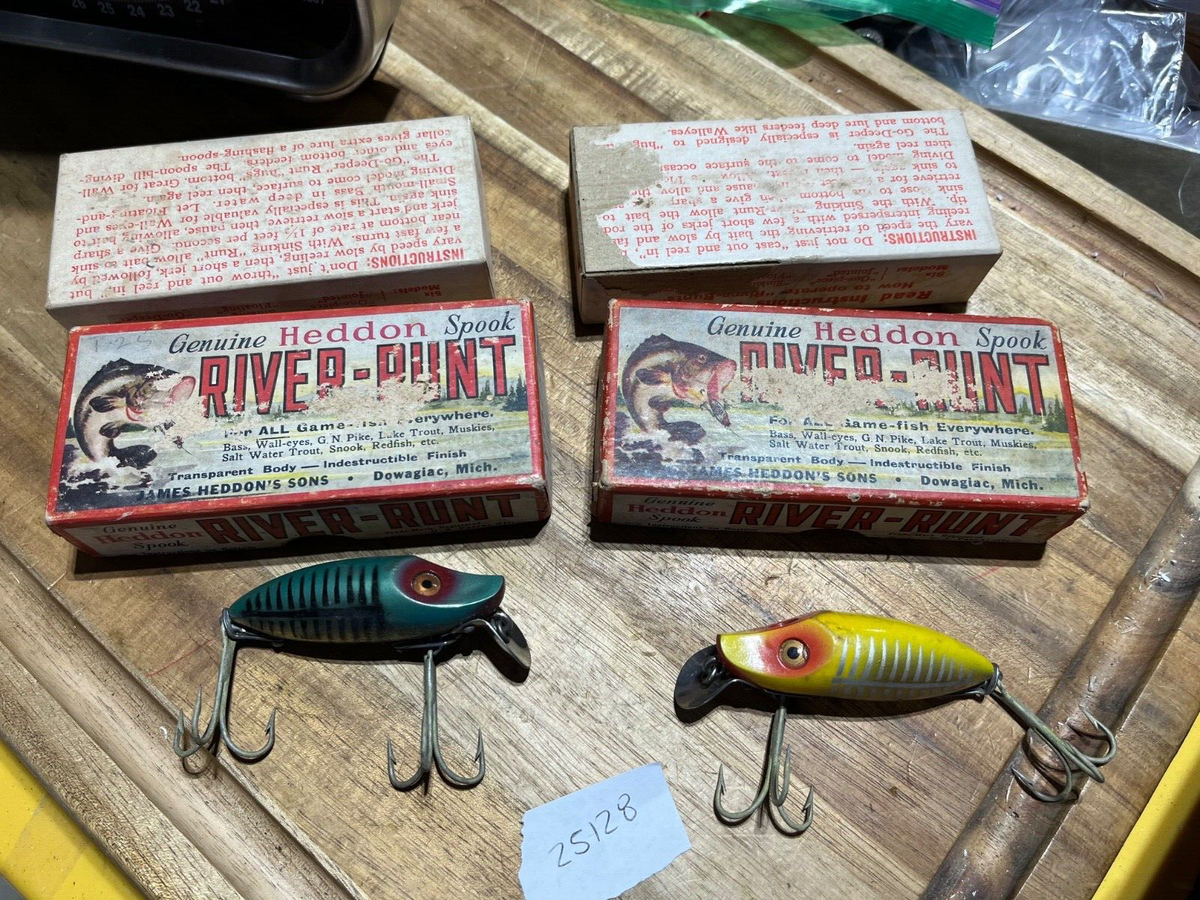 ヘドン　タイニーフローティングラント ６０s Vintage Heddon River Runt Spook Sinker fishing lure (25128) | eBay