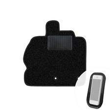 Fahrer Fußmatte Auto x1 Fahrermatte passend für Renault Scenic III 2009-2016