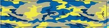 White Water Archery Tan Blue Yellow Woodland Camo Arrow Wraps 15 Pc Choose