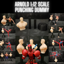 1 ARNOLD PUNCHING DUMMY, For 1:12 Scale Figures, Custom Design for 6" Figures