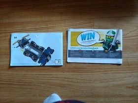 Lego Ninjago Samurai VXL 70625 Box & Manual Only