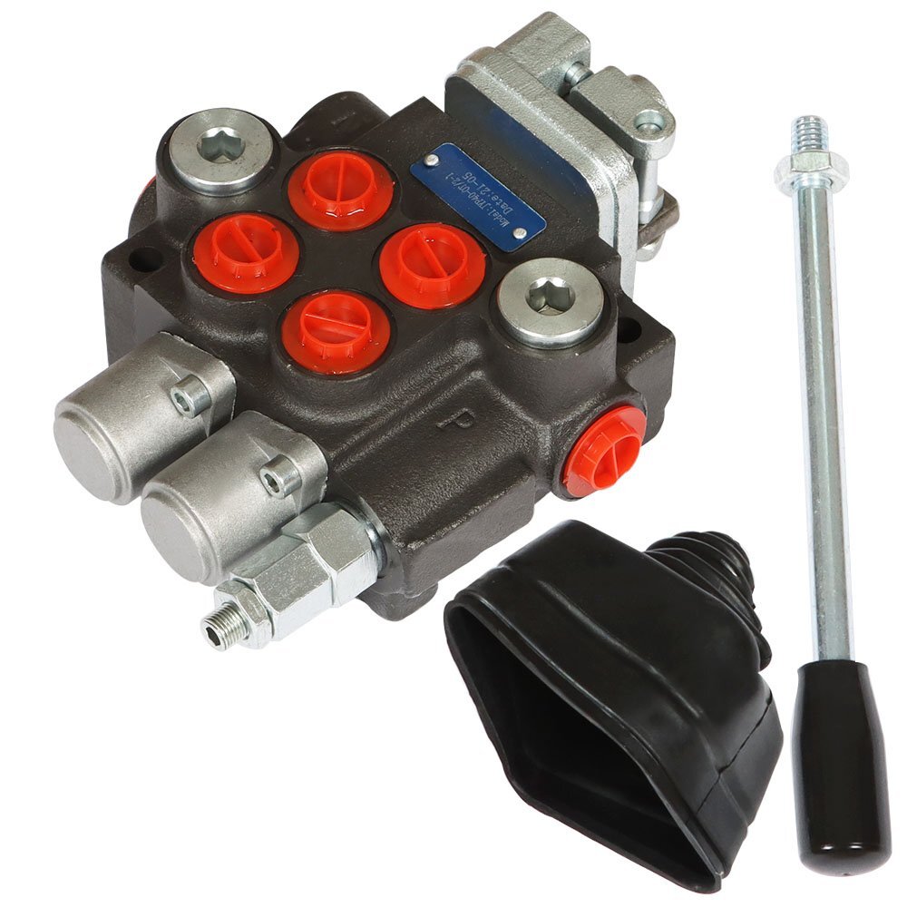Tractor Hydraulic Valve 1 Spool Hydraulic Control Valve - 3600 PSI, 11 ...