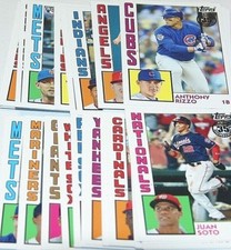 2019 Topps  Series 1 & 2 * 1984 Topps Inserts - Pick From Drop Menu