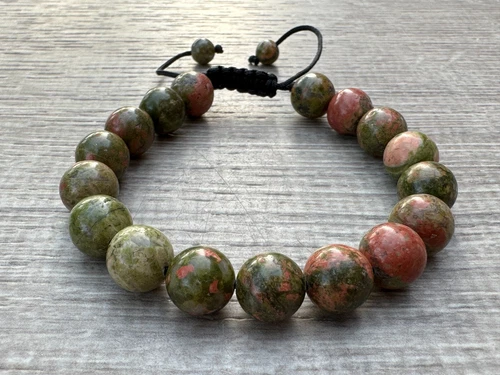 Grade A++ Edelstein Perlen verstellbar Armband 10 mm, echte Kristalle Armbänder - Bild 81 von 124