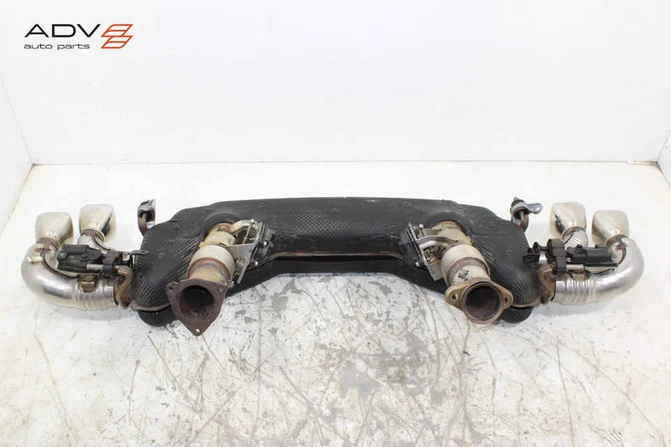 2021 CHEVROLET CORVETTE RWD 6.2L EXHAUST SYSTEM REAR MUFFLER OEM - Image 2 of 4