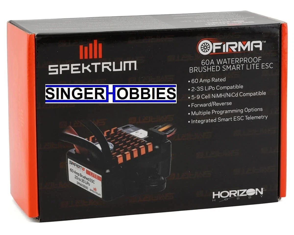 Grelua 1 Stück RC ESC 10A Bürstenotor-Geschwindigkeitsregler für RC