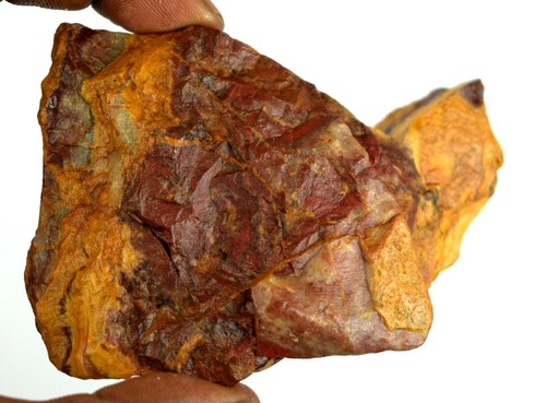 Diaspro Marrone Noreena Pietra Preziosa Non Trattata Grezza 958 Ct Naturale Australiana - Foto 4 di 4