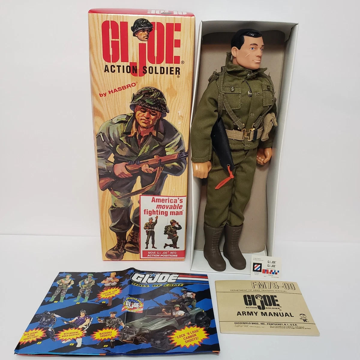 1993 HASBRO GI JOE 7500 ACTION SOLDIER LIMITED EDITION FX95 Complete in Box  CIB