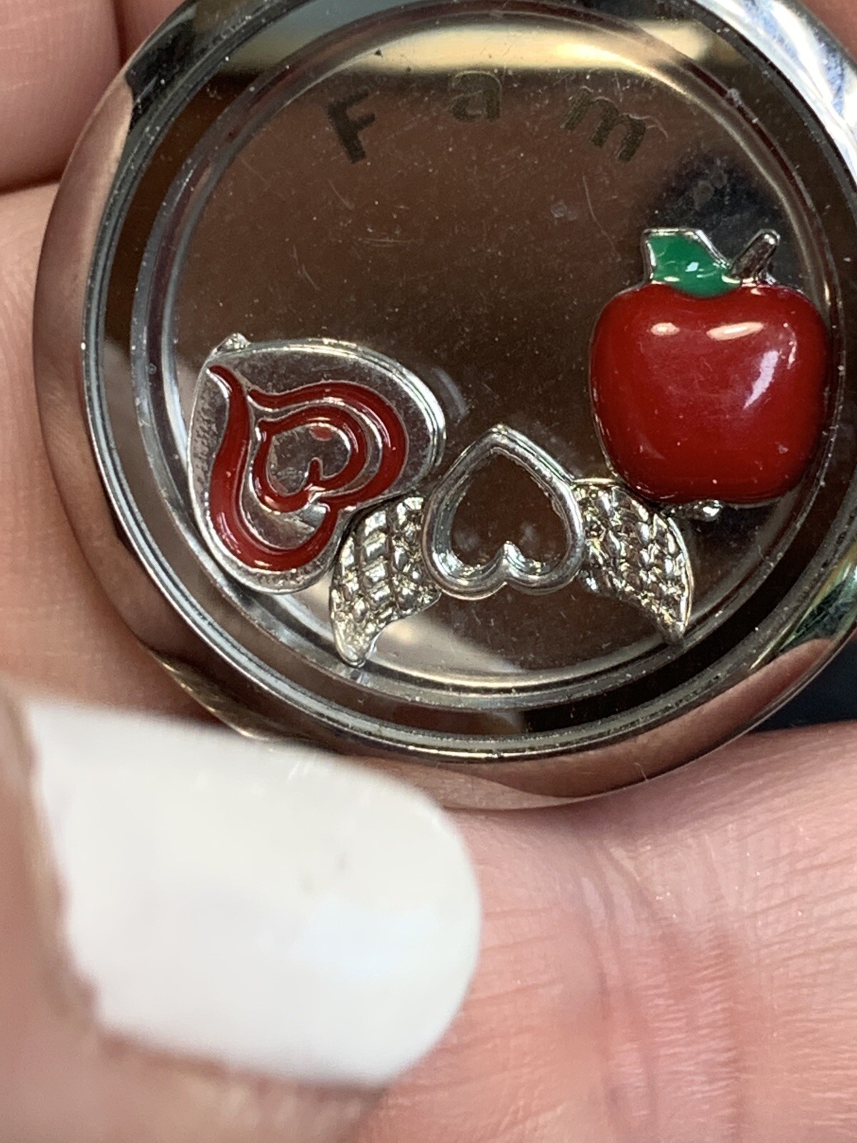 Authentic Origami Owl Silver floating Family Char… - image 8