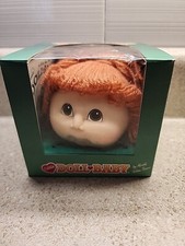 The Original Little Doll Baby Head Martha Nelson Thomas 1984 Vintage Red Hair