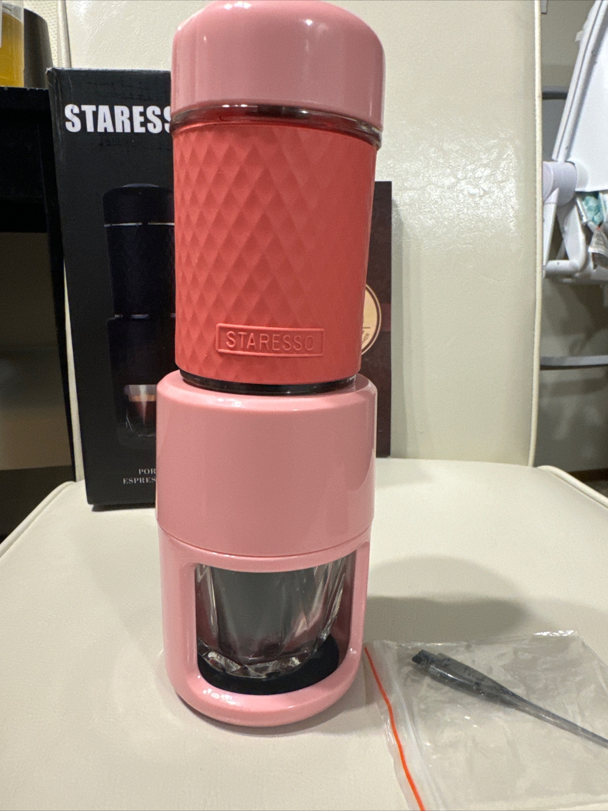 STARESSO Portable Espresso Machine Sp-200 Pink Edition