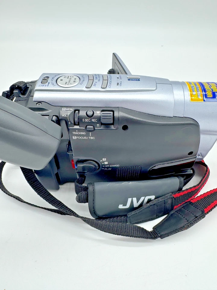 JVC GR-SXM265U Super VHS-C Camcorder Tested w/ Adapter Box Manual & Extras - Image 4 of 4