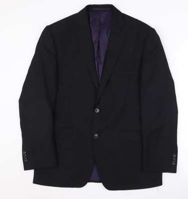 Blazer Herren 38 Brustumfang Regular Daniel Hechter Blau Zweiknöpfe
