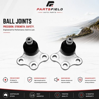 1 Pair Front Lower Left and Right Ball Joints for Peugeot 208 2012-2018  CA T8