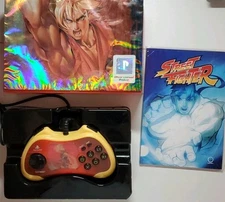 Street Fighter 15th Anniversary KEN CONTROLLER - Special Edition PS2 W Comic 