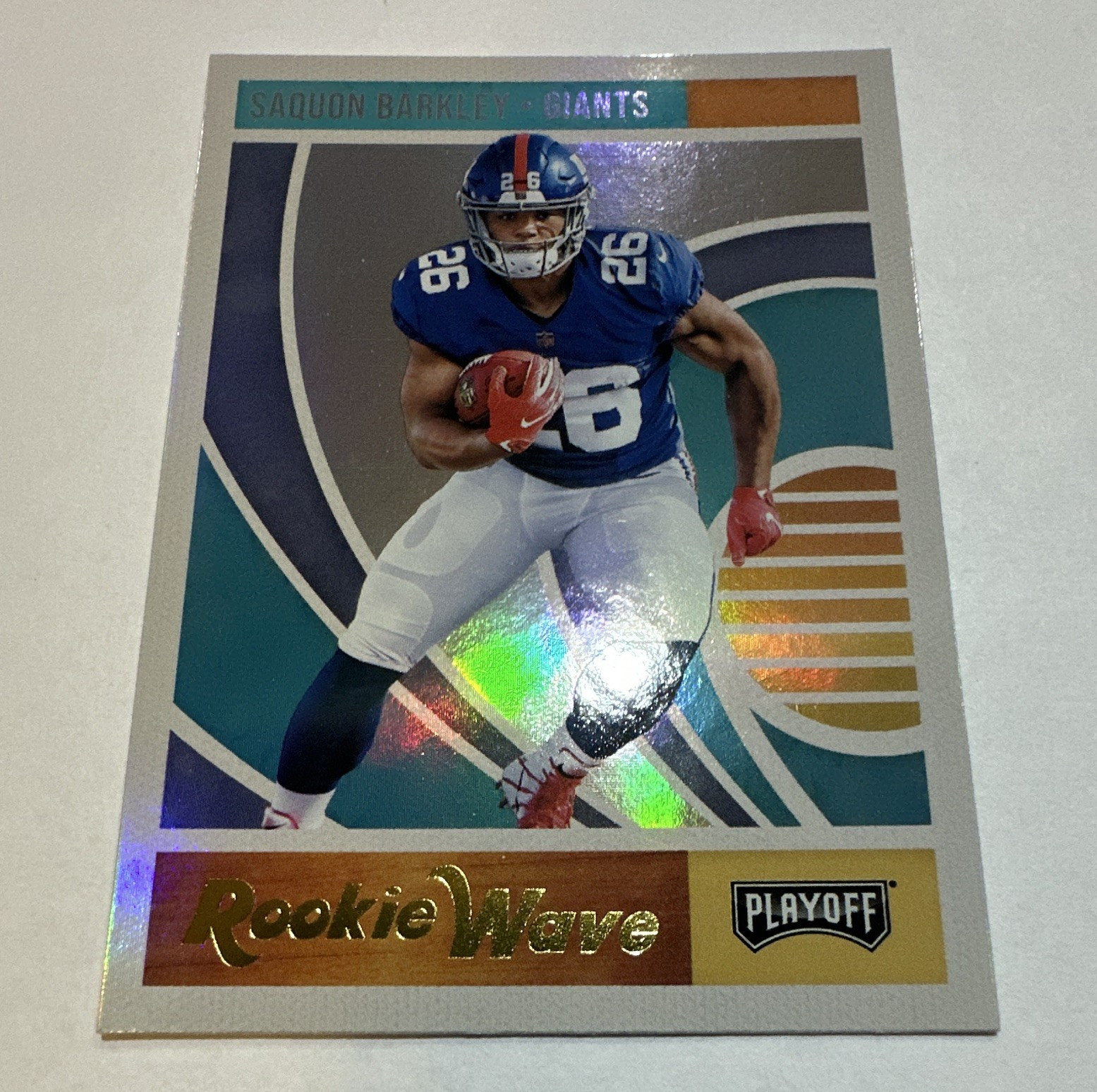 Panini Playoff 2018 Rookie Wave Saquon Barkley #2 New York Giants Insert