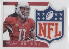 2014 Panini Prestige NFL Shield Larry Fitzgerald #4 Shield 03rx