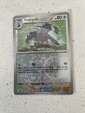 Tranquill 072/086 Common Reverse Holo Card SV: Black Bolt Pokemon TCG NM