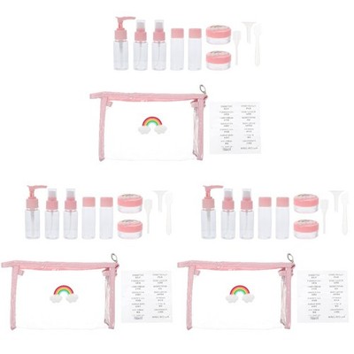 3 Sets Praktische Reiseflasche Lotionflaschen Reiselotionsbehälter Sprühflasche