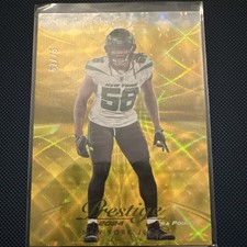 Panini Prestige 2024 Quincy Williams New York Jets #233 Xtra Points Gold 62/75