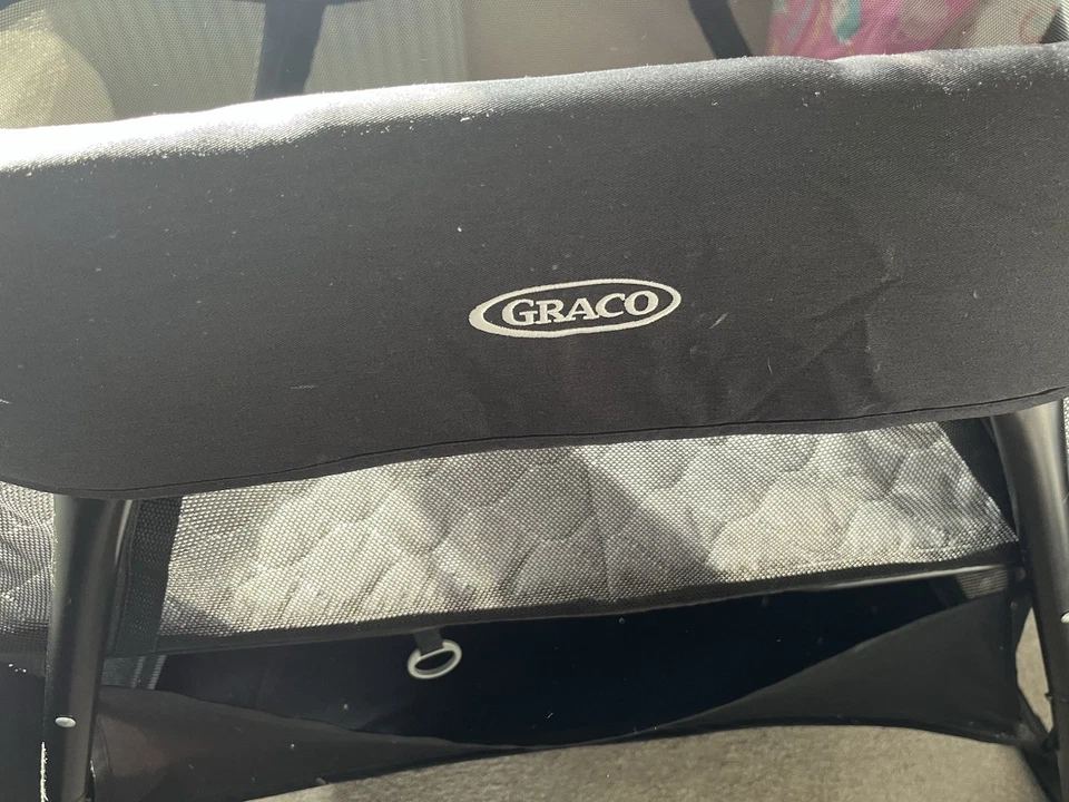 Graco Side By Side Baby Bassinet Travel Cot Foldable Next To Me - Image 3 of 4