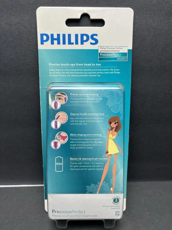 Recortadora de precisión facial perfecta Philips HP6390 2016 nueva sellada Foto 4 de 4
