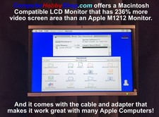 Beat Apple HighRes Color Monitors Get LCD w 2...