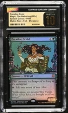 PARADISE DRUID Special Guests Foil Mythic CGC 10 Pristine MTG [Nostalgium]