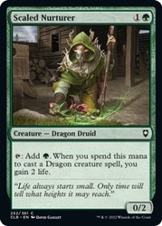 Scaled Nurturer - 252 - Commander Legends: Battle for Baldur's Gate - Common