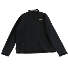 North Face Apex Windwall Softshell Full Zip Fleece Lined Jacket Men's Size Med