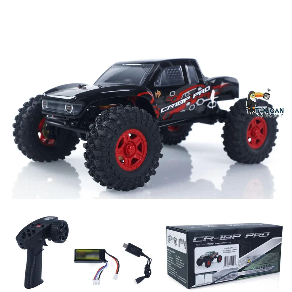 1/18 2.4GHz RTR RC Rock Crawler Car 4WD CR18P PRO Brushless Motor ESC Battery - Image 4 of 4
