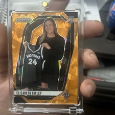 2024 Panini Prizm WNBA - Elizabeth Kitley #140 Orange Ice Prizm (RC)