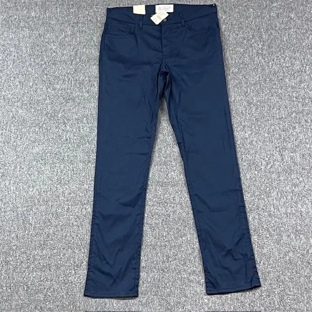 River Island Big & Tall - Pantalon habillé coupe slim - Bleu marine