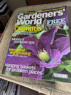 Gardeners World Magazine April 2008 Very Good