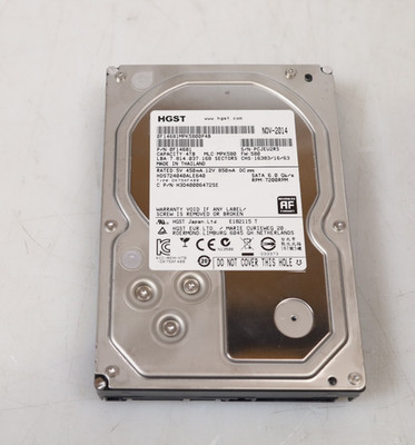 4TB HGST 0F14681 HDS724040ALE640 MPK580 7200RPM 64MB SATA 6Gb/s 3.5'' Hard Drive