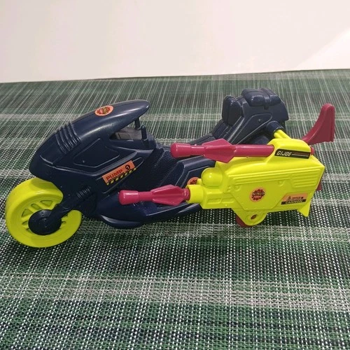 Vintage 1993 GI Joe Ninja Lightning Vehicle Motorcycle Complete  ARAH