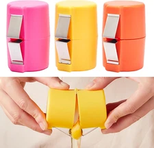 Egg Shell Opener, 3 Pcs Egg Separator for Raw Eggs, 2025 New Egg Cracker Tool, S