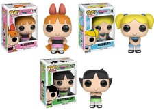 Funko Pop Vinyl Powderpuff Girls Set of 3 (Set # 125 / 126 / 127) Sealed & RARE