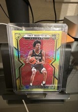 21-22 Obsidian -Trey Murphy III #172 Electric Etch Red Yellow & Green Flood /99 