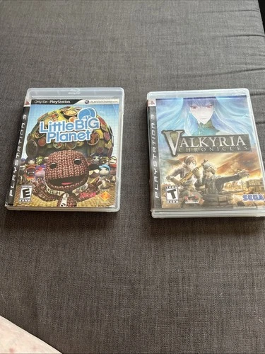 PlayStation 3 Lot Of 2 Games (Valkyria Chronicles and Little Big Planet)