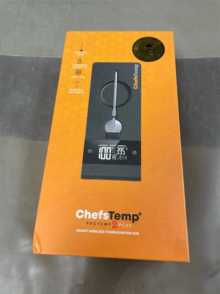 ChefsTemp ProTemp 2 Plus Needle Probe Wireless Meat Thermometer with Temperature
Opens in a new wind