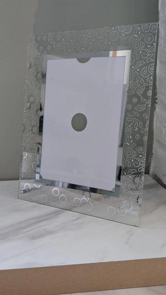 CADRE PHOTO EN VERRE Motif BIJOUX - Photo 2/4