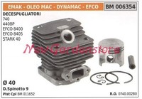Zylinder Kolben Segmente Emak Motor Freischneider 740 440BP 006354