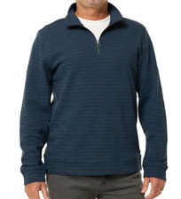 NEW Dockers Men's Midweight Quarter Zip Pullover Size Large