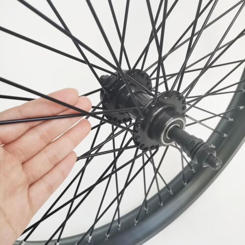 DONSP1986 20" Heavy Duty Fahrrad Laufradsatz 12G 48 Speichen Fahrrad Laufradsatz &22T Flwheel - Bild 5 von 12