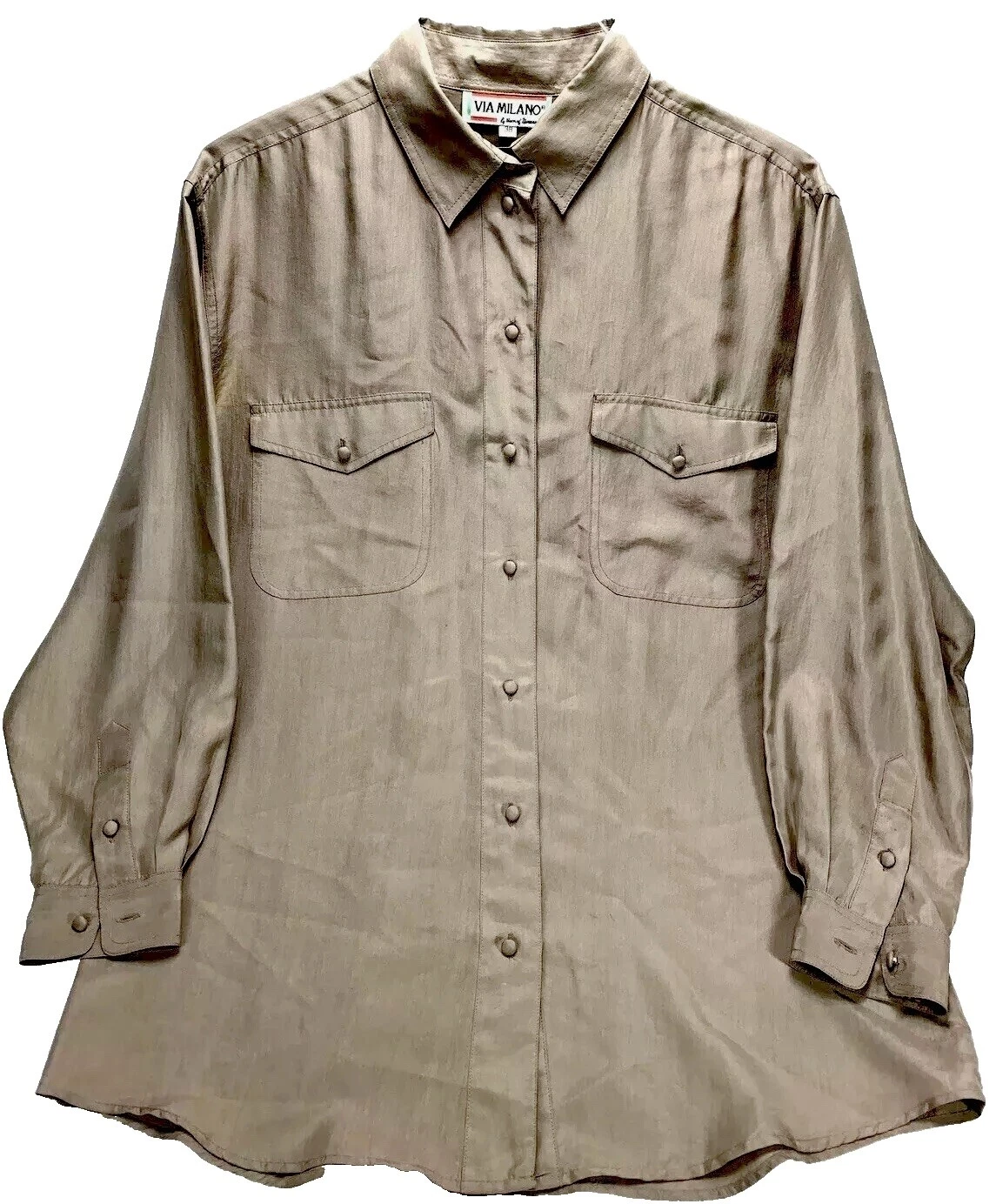 Мужская коричневая одежда VIA стандартного размера