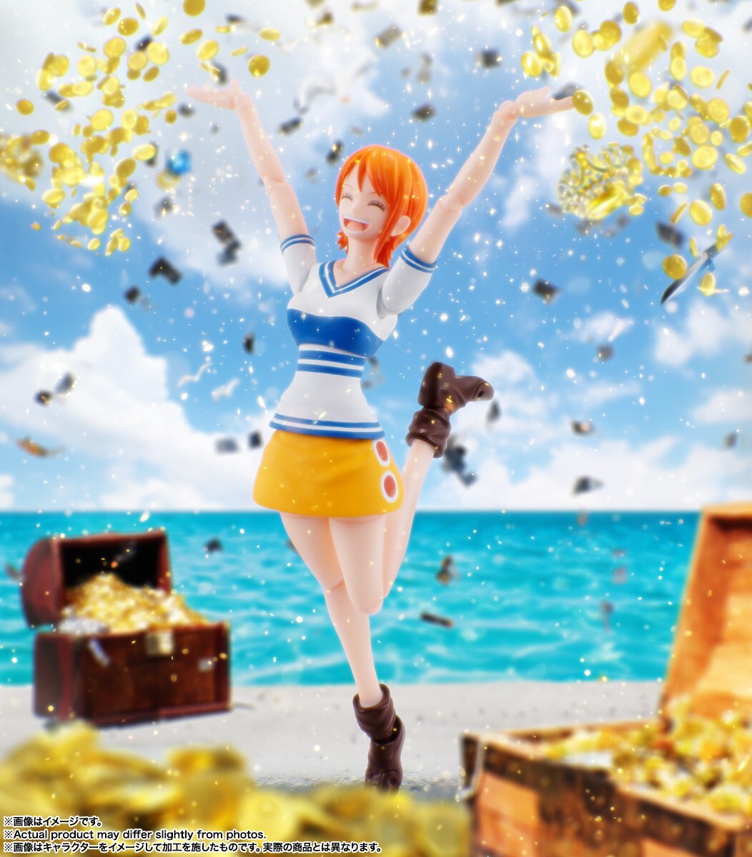 S.H.Figuarts One Piece NAMI Romance Dawn TAMASHII NATIONS Japan