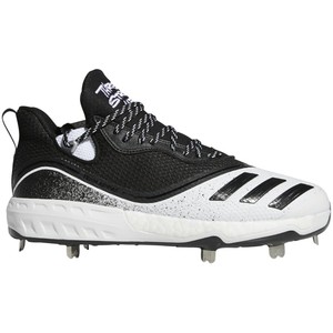 white adidas metal baseball cleats
