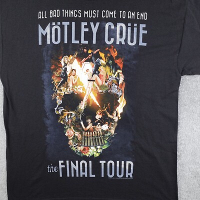 モトリークルー Tシャツ Motley Crue Final Tour 2014 Mötley Crüe T-SHIRT 2014 Concert Final Tour w/ Alice Cooper