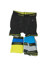 Hanes Boxer Bries Medium 10-12 Boys New 6 Pairs B1